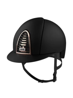 KEP Cromo 2.0 Helmet Textile Black - Rose Gold Frame