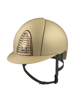 KEP Cromo 2.0 Helmet Textile Golden Sand - Rose Gold Frame