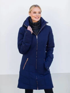 Equestrian Stockholm Denali Winter Jacket Lagoon Blush -Maximilian Store lagoon blush riding jacket ridjacka reitjacke rij jas hov