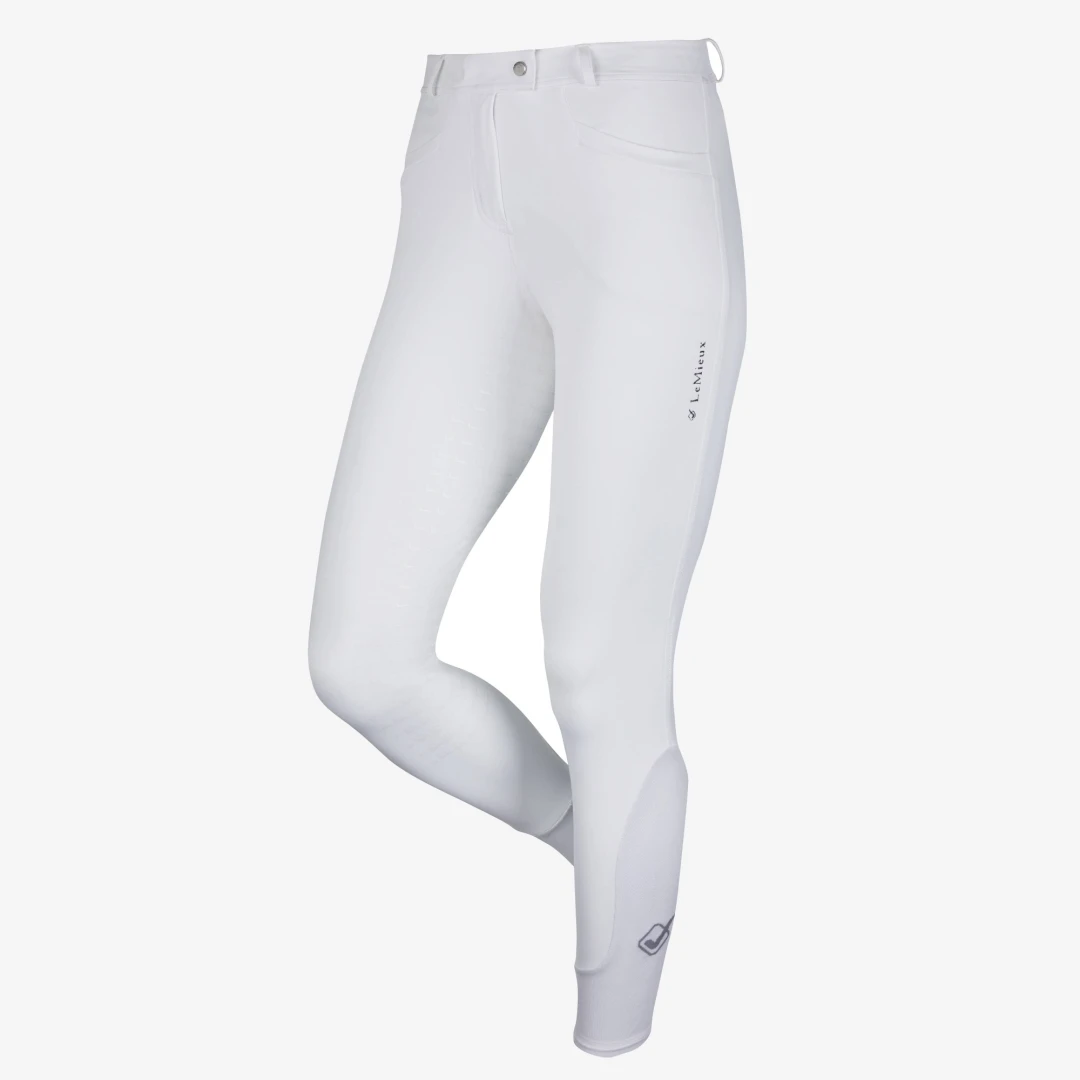 LeMieux Dynamique Full Seat Breeches White 1 LeMieux Dynamique Full Seat Breeches White