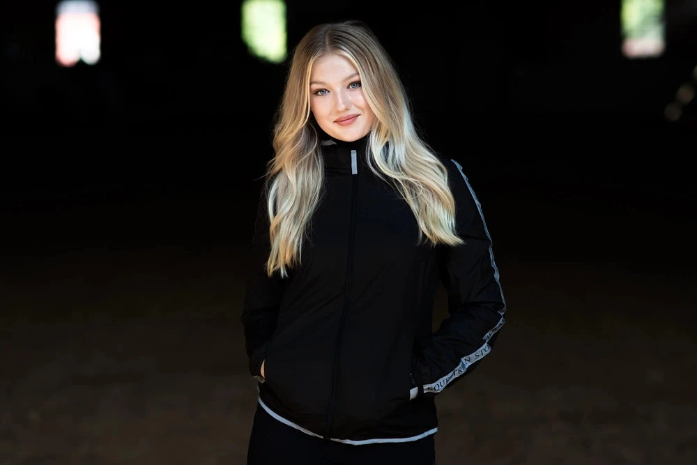 Equestrian Stockholm Reflective Jacket Luminous Black 1 Equestrian Stockholm Reflective Jacket Luminous Black