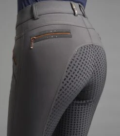 Premier Equine Milliania Ladies Full Seat Gel Riding Breeches Anthracite -Maximilian Store milliania ladies breeches grey 4 2048x c7d0df1f 7183 4e1c a7d5 2b523eada7cb