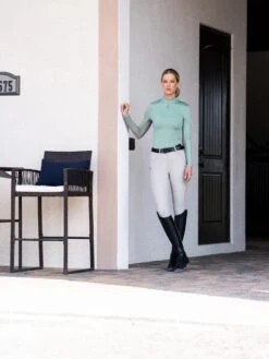 Equestrian Stockholm Air Breeze Base Layer Mint -Maximilian Store mint green air breeze 3