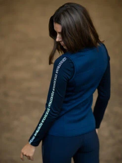 Equestrian Stockholm Vest Modern Tech Navy -Maximilian Store modern tech navy vest ridvast reiterweste bodywarmer on1