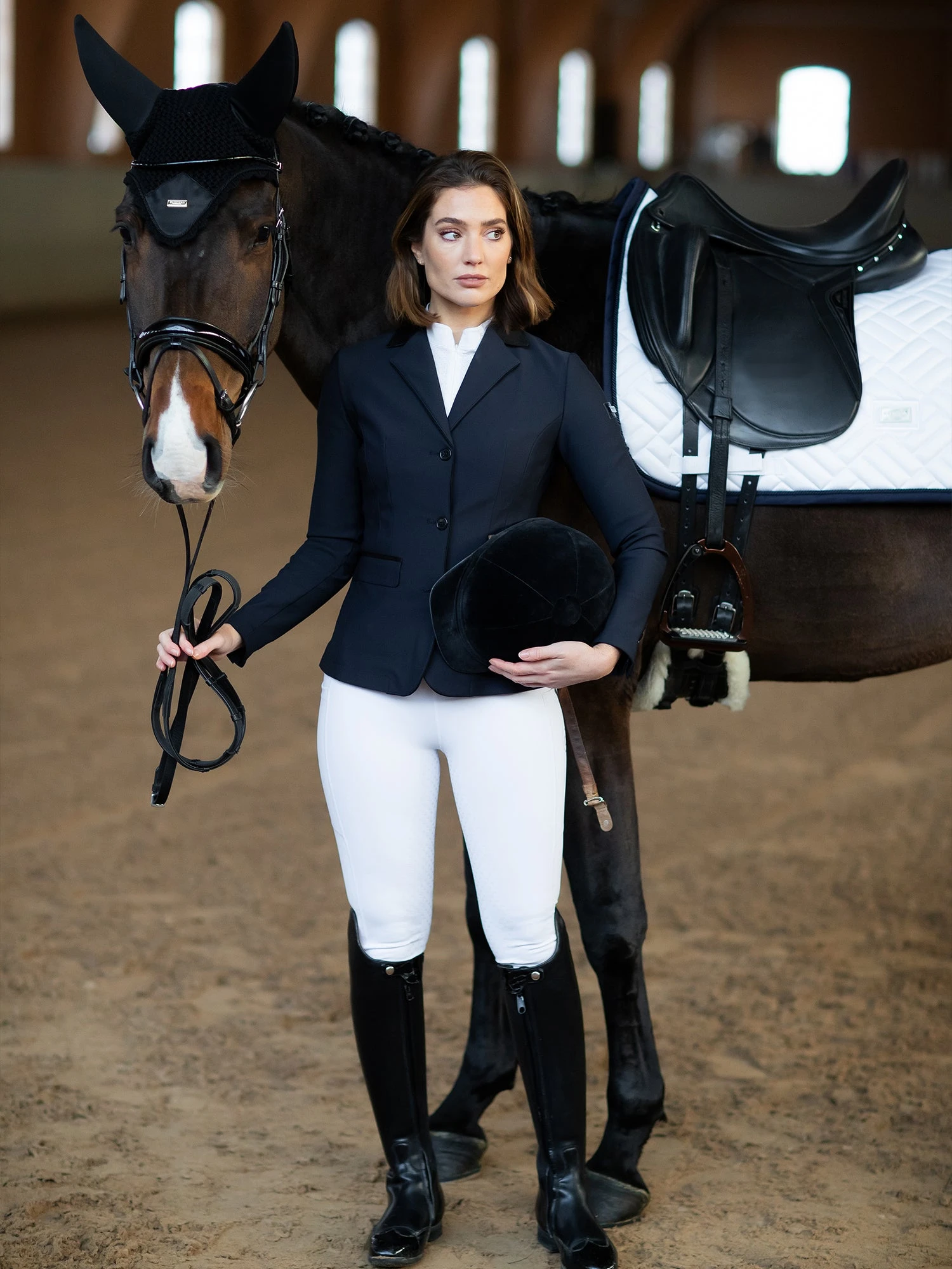 Equestrian Stockholm Classic Show Jacket Navy 7 Equestrian Stockholm Classic Show Jacket Navy - Image 7