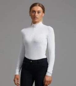 Premier Equine Ombretta Technical Base Layer White