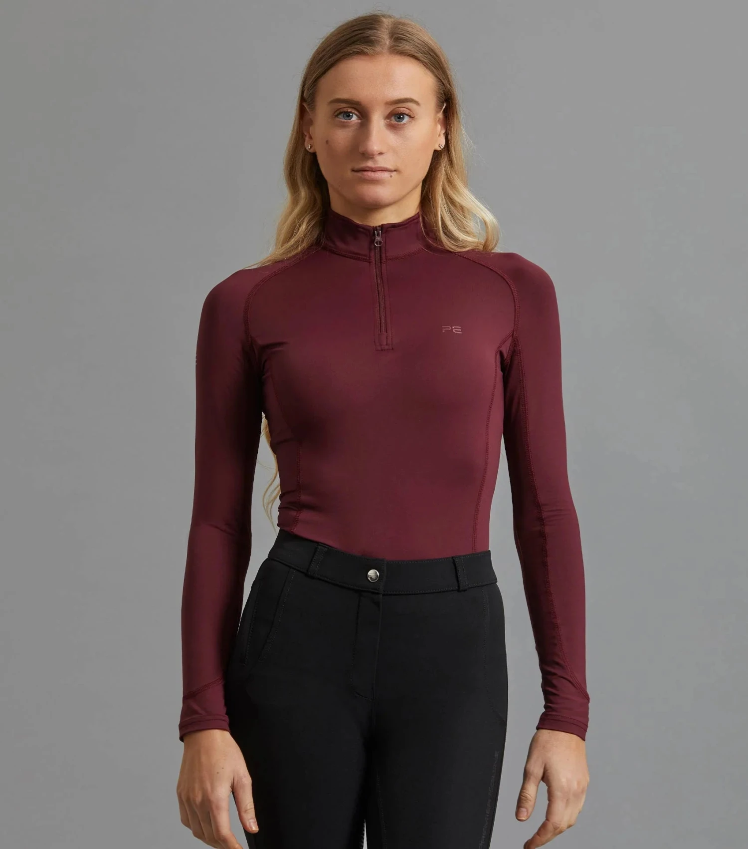 Premier Equine Ombretta Technical Base Layer Wine 1 Premier Equine Ombretta Technical Base Layer Wine
