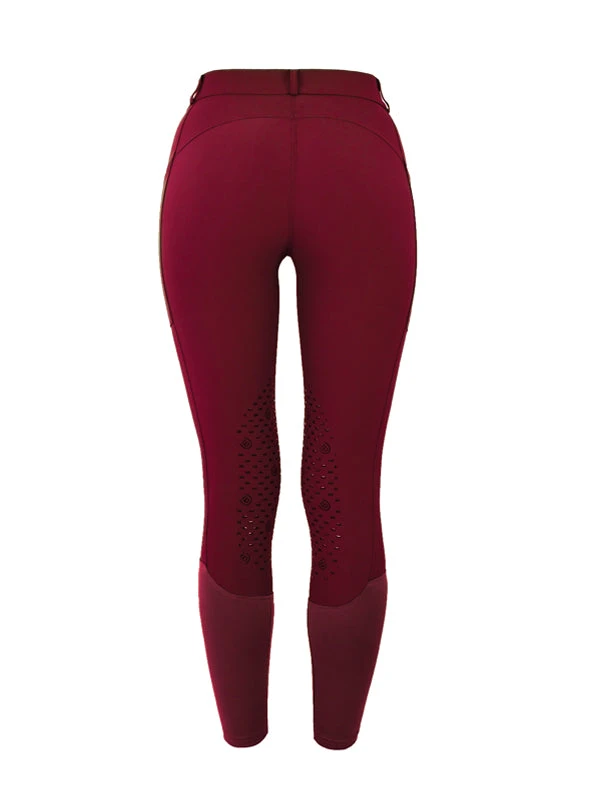 Equestrian Stockholm Elite Jump Breeches Bordeaux 4 Equestrian Stockholm Elite Jump Breeches Bordeaux - Image 4