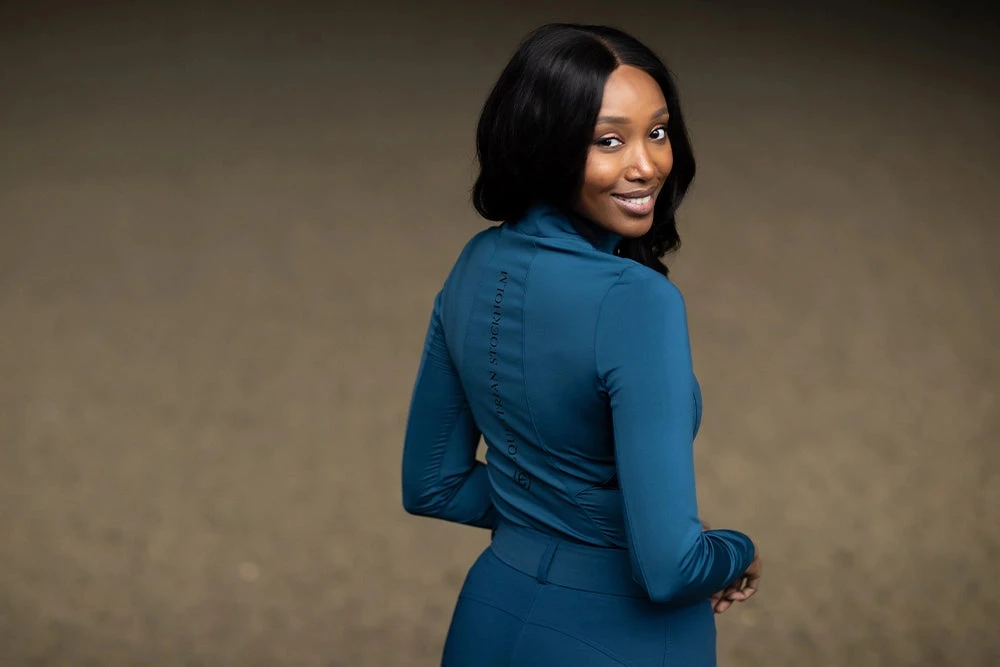 Equestrian Stockholm Vision Base Layer Blue Meadow 4 Equestrian Stockholm Vision Base Layer Blue Meadow - Image 4